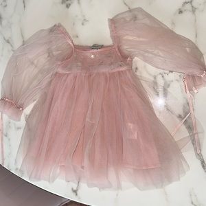Marais Sky Tulle Dress